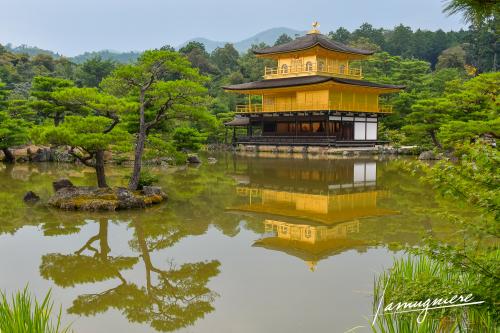 temple kinkaku-ji pavillon or kyoto- ELA1386-Edit